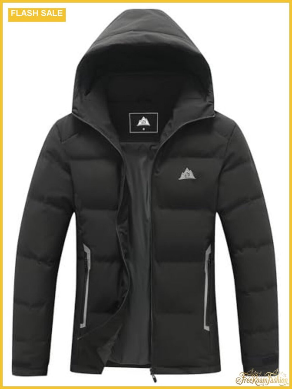 Women's Lightweight Full-Zip Puffer Jacket Warm Winter Coat